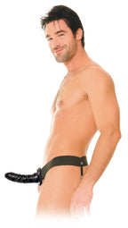 Fetish Fantasy Series Hollow Strap-On – Body-Safe Silicone 6-Inch Dildo Strap-On > Dildos > Hollow Strap Ons