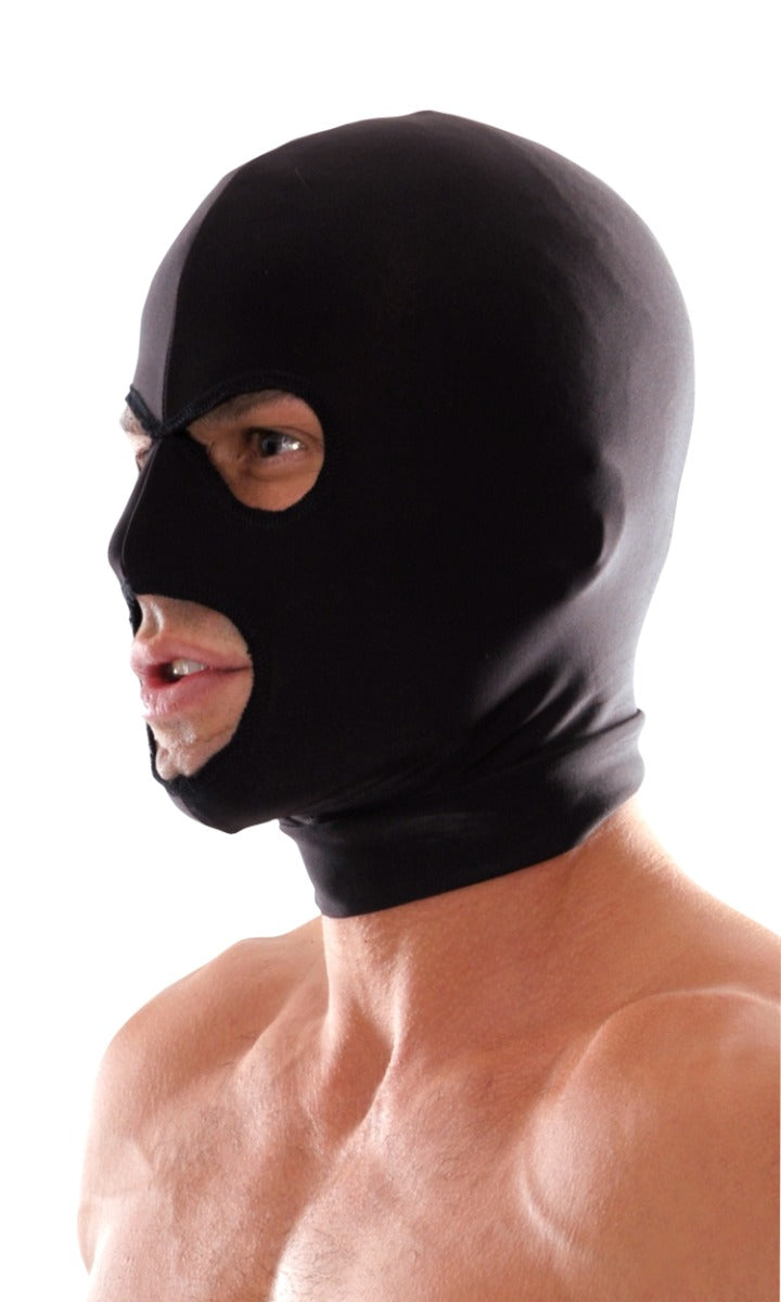 Fetish Fantasy Series Spandex 3-Hole Hood – Comfortable Lightweight Hood > Bondage Gear > Bondage Hoods