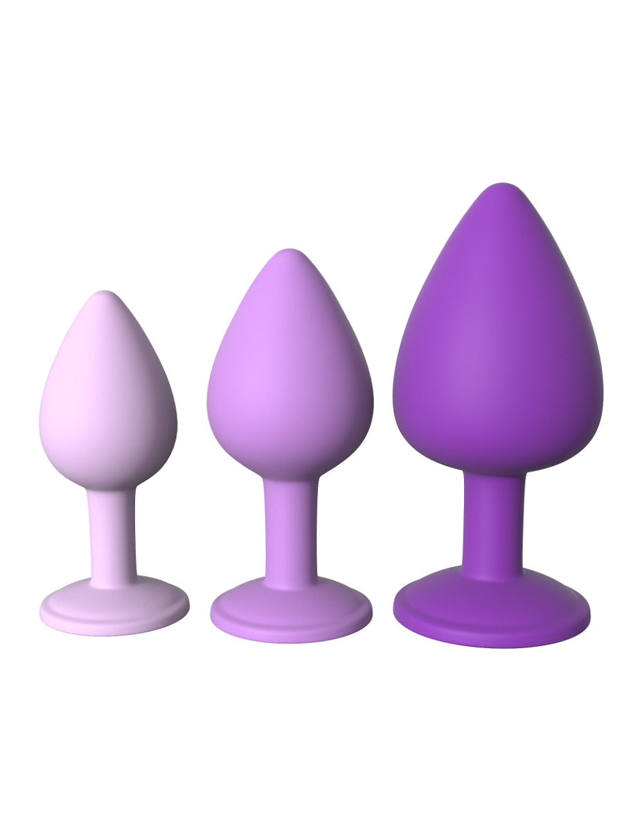 Fantasy For Her Little Gems Trainer Set – Set of 3 Sizes Anal Plugs > Anal Range > Butt Plug Kits