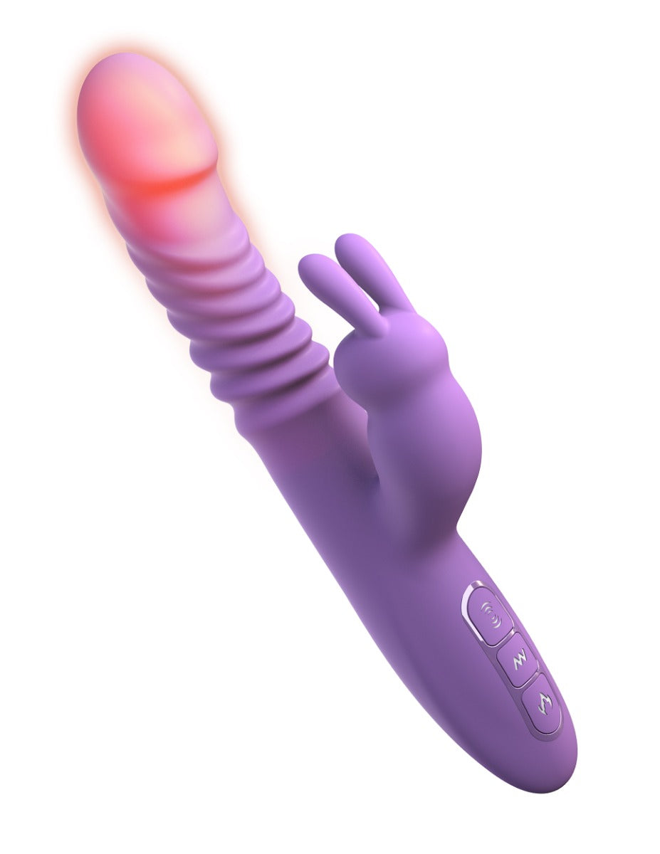 Fantasy For Her Thrusting Silicone Rabbit Vibrator With Heating Function > Vibrators > Ladies > Rabbit Multi
