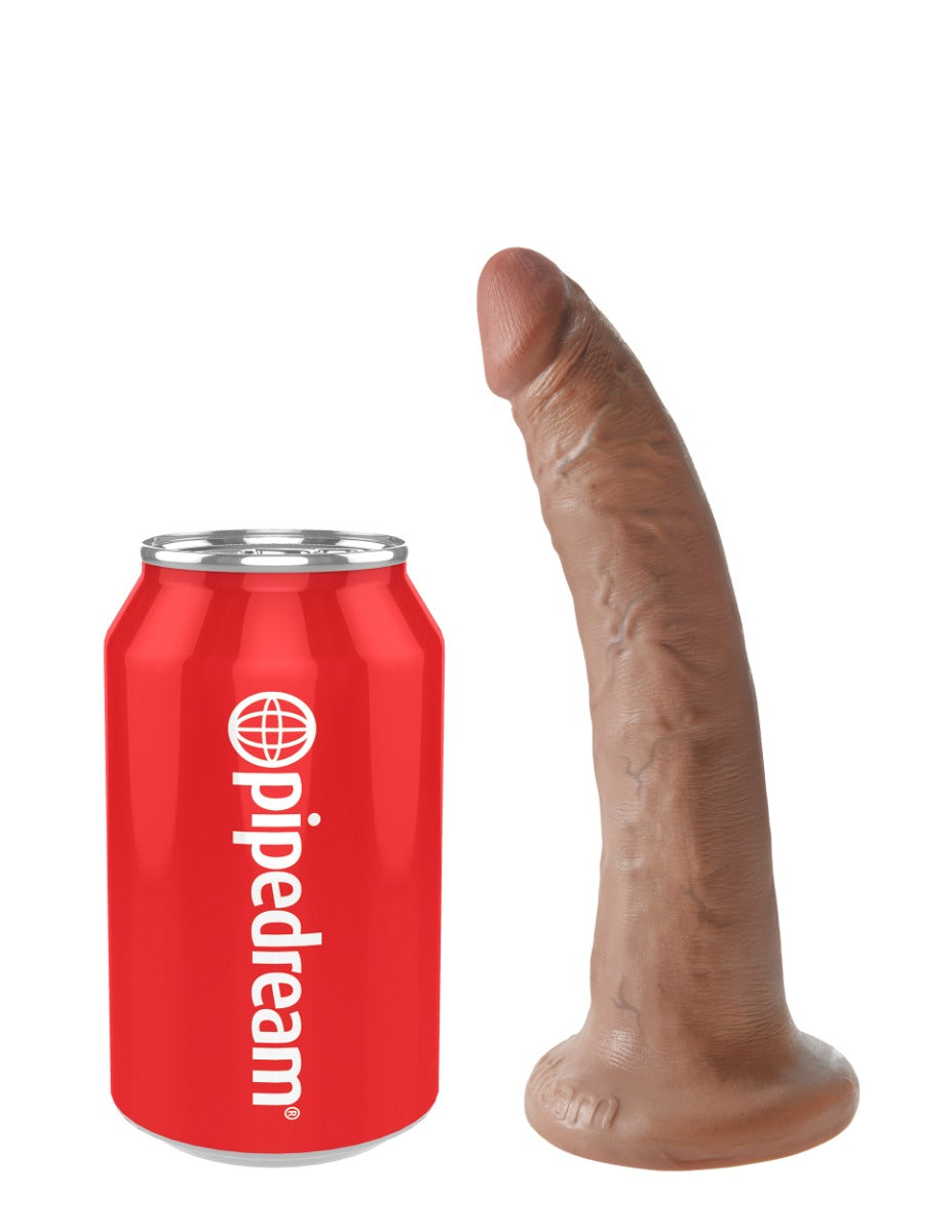 King Cock 7 Inch Tan Realistic Silicone Dildo > Dildos > Realistic Dildos