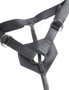 King Cock Strap-On Harness with 7 Inch Realistic Silicone Cock – 7 Inch Strap-On > Dildos > Strap On Harnesses