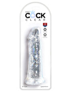 King Cock Clear 8 Inch Realistic Dildo – Transparent Silicone 8 Inch Dildo > Dildos > Realistic Dildos