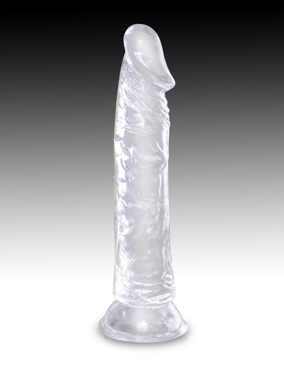 King Cock Clear 8 Inch Realistic Dildo – Transparent Silicone 8 Inch Dildo > Dildos > Realistic Dildos