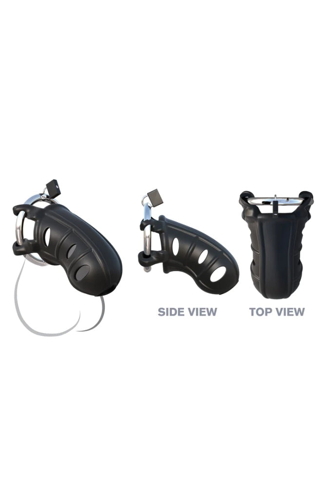 C Ringz Hardcore Silicone Cock Blocker Chastity Cage > Bondage Gear > Male Chastity