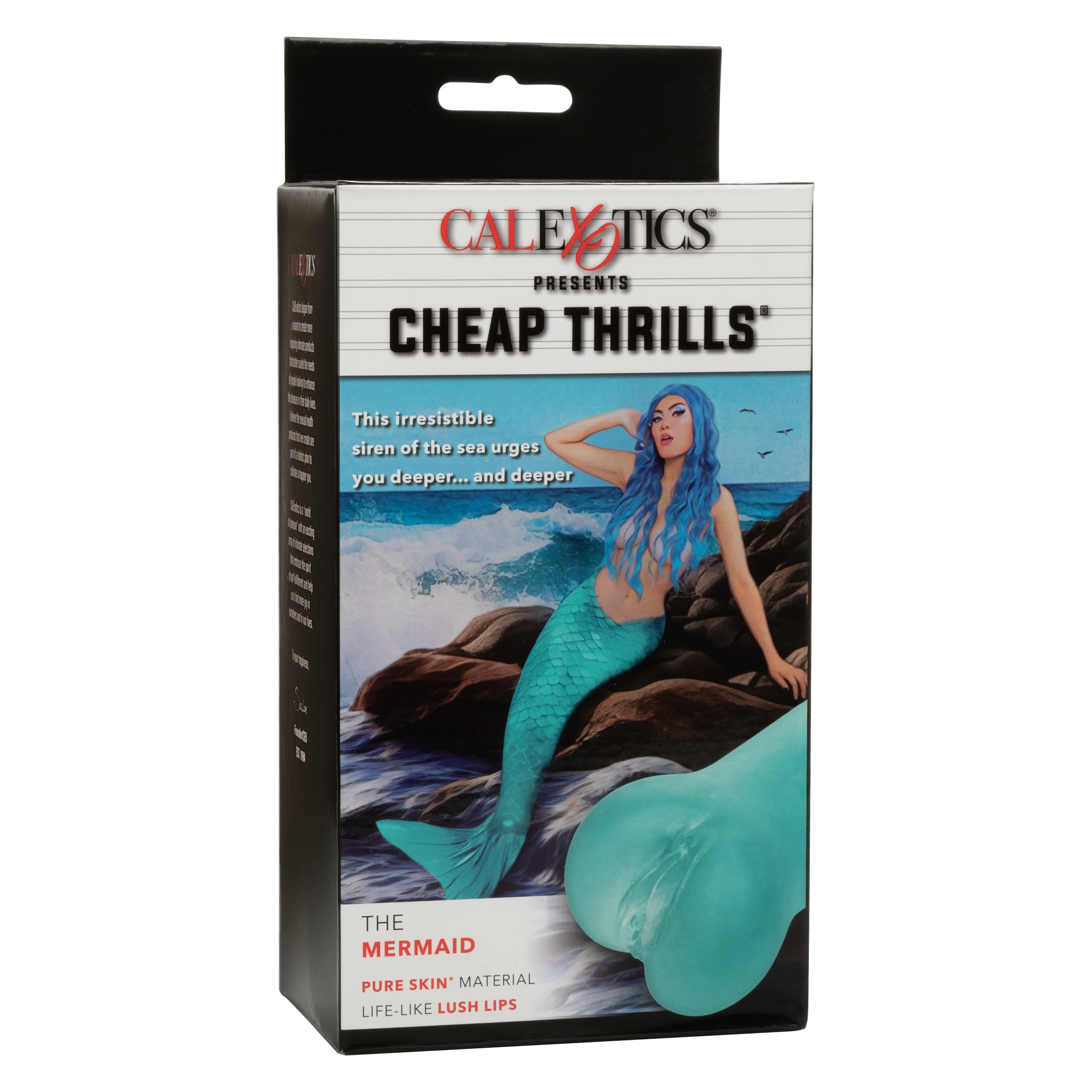 Cheap Thrills The Mermaid Masturbator in Teal Pure Skin Material with Life-Like Texture and Compact Design > Sex Toys For Men > Masturbators > Fantasy