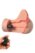 Pipedream PDX Extreme Wet Pussies Control Freak – Rechargeable Vibrating Masturbator > Sex Toys For Men > Masturbators > Vibrating