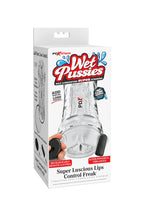 PDX Extreme Wet Pussies Self-Lubricating Vibrating Masturbator > Sex Toys For Men > Masturbators > Vibrating