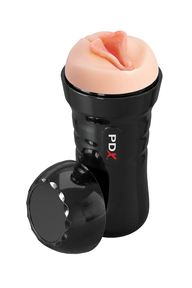 PDX Extreme Wet Pussies Control Freak Vibrating Masturbator > Sex Toys For Men > Masturbators > Vibrating