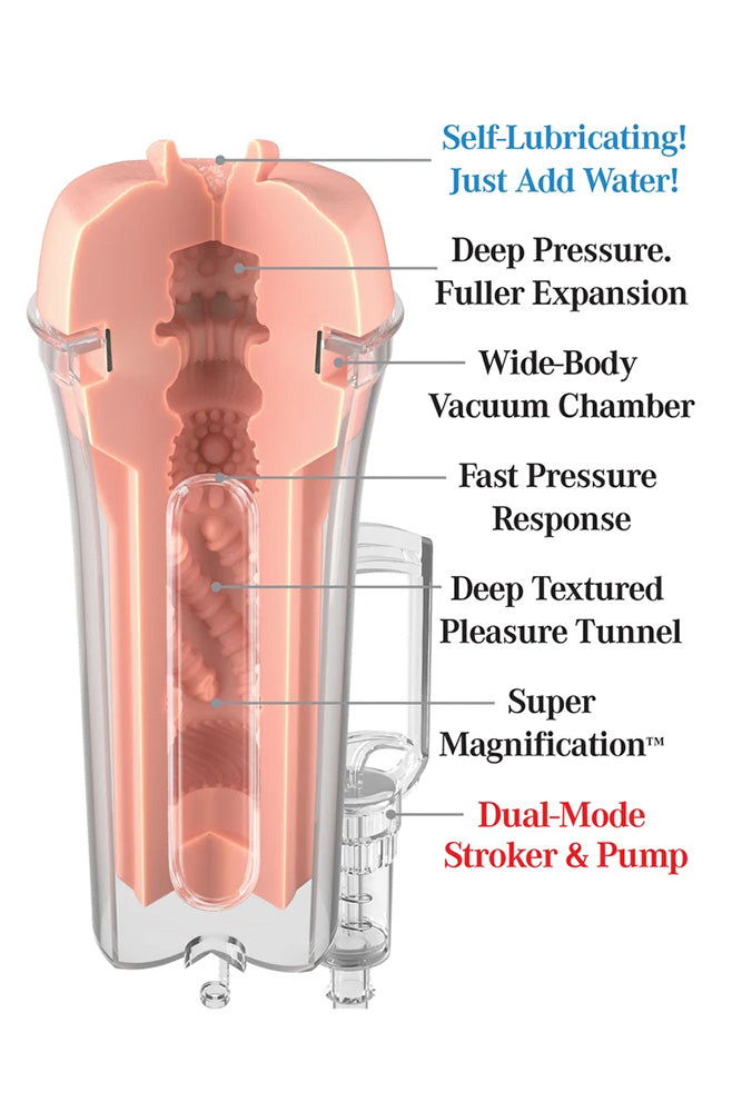 Pipedream PDX Extreme Deep Suck Masturbator > Sex Toys For Men > Masturbators > Manual