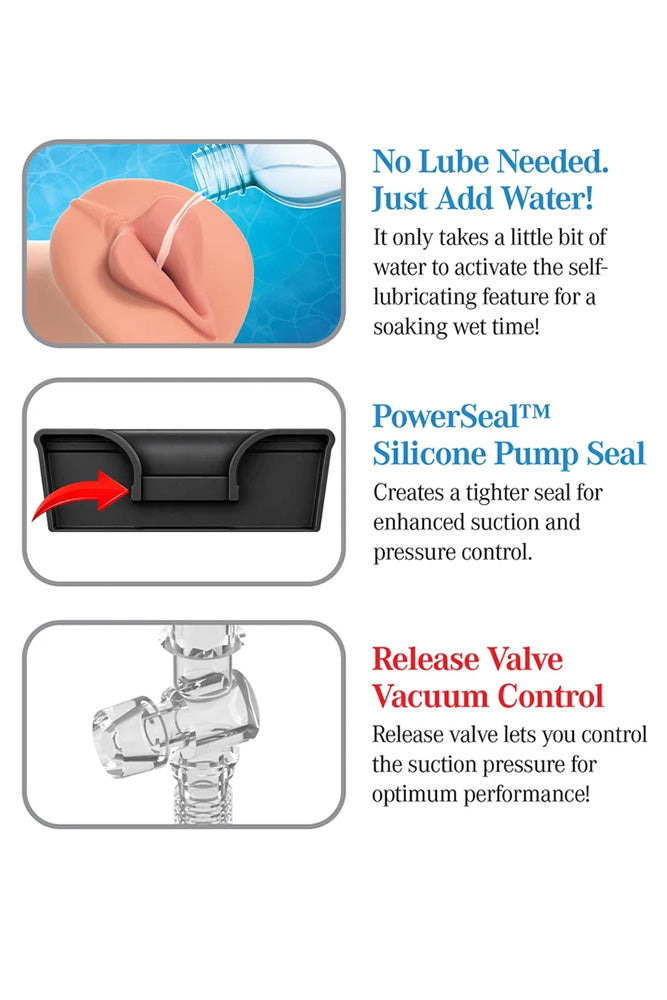 Pipedream PDX Extreme Deep Suck Masturbator > Sex Toys For Men > Masturbators > Manual