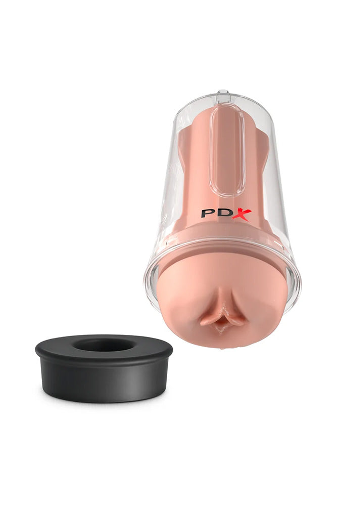 Pipedream PDX Extreme Quick Suck Light Stroker > Sex Toys For Men > Masturbators > Manual