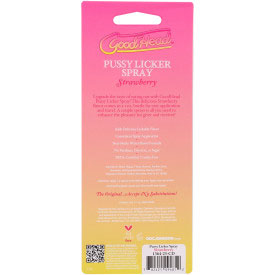 GoodHead Strawberry Licker Spray 29 ml - Delicious Flavored Fun Oral Gels & Sprays