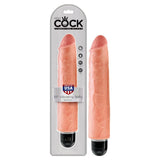 Pipedream DONGS Flesh King Cock 10'' Vibrating Stiffy -  25.4 cm Vibrating Dong 603912743845