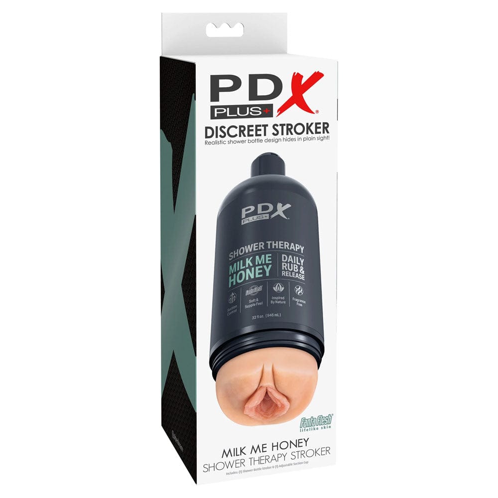 Pipedream MASTURBATORS Flesh PDX Plus Shower Therapy - Milk Me Honey - 603912774399