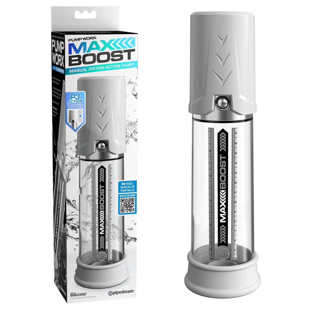 Pump Worx Max Boost White Pipedream Adult Stuff Warehouse