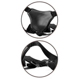 Pipedream STRAP-ONS Black King Cock Elite Comfy Body Dock Strap-On Harness -  Adjustable Strap-On Harness (No Probe Included) 603912771527