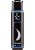 Pjur Aqua Water-Based Personal Lubricant 100ml / 3.4oz Non-Staining > Lube > Water Based
