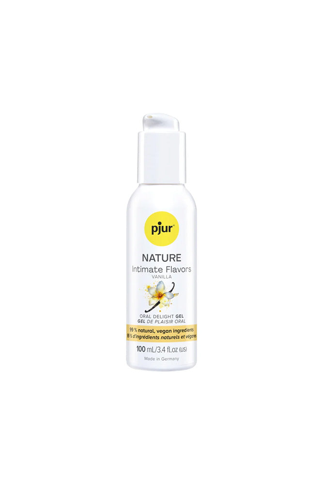 Pjur Nature Vanilla Oral Gel 100ml > Lube > Oral Gels & Sprays Main image