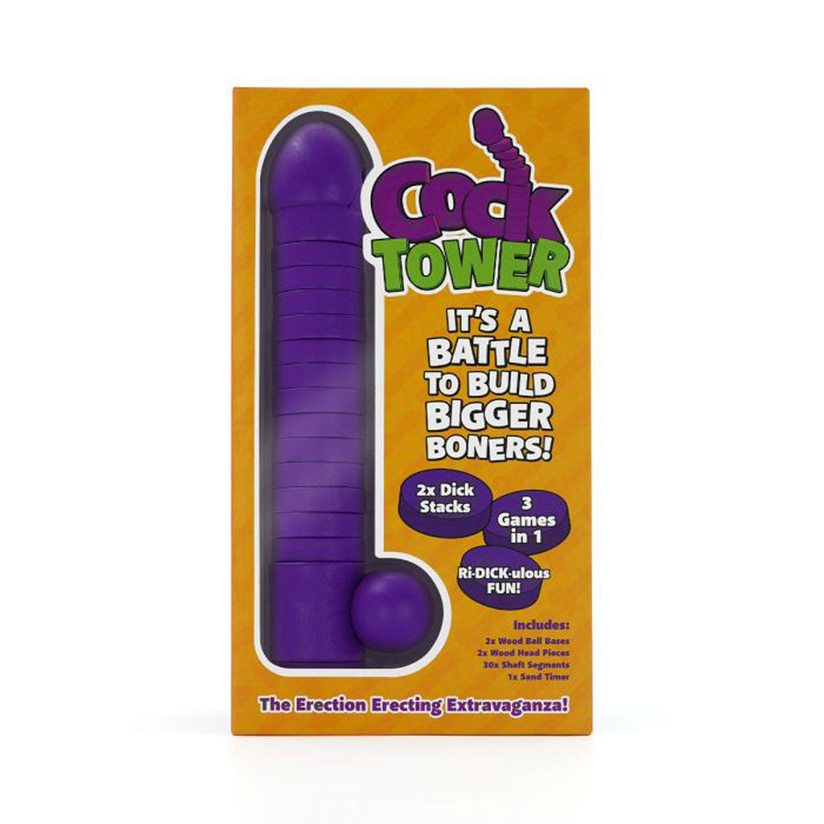 Play Wiv Me Cock Tower Game – Adult Party Game Purple > Novelties > Games