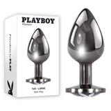 Playboy Pleasure ANAL TOYS Chrome Playboy Pleasure TUX - LARGE 844477022499