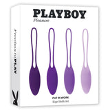 Playboy Pleasure KEGEL TOYS Purple Playboy Pleasure PUT IN WORK 844477022444