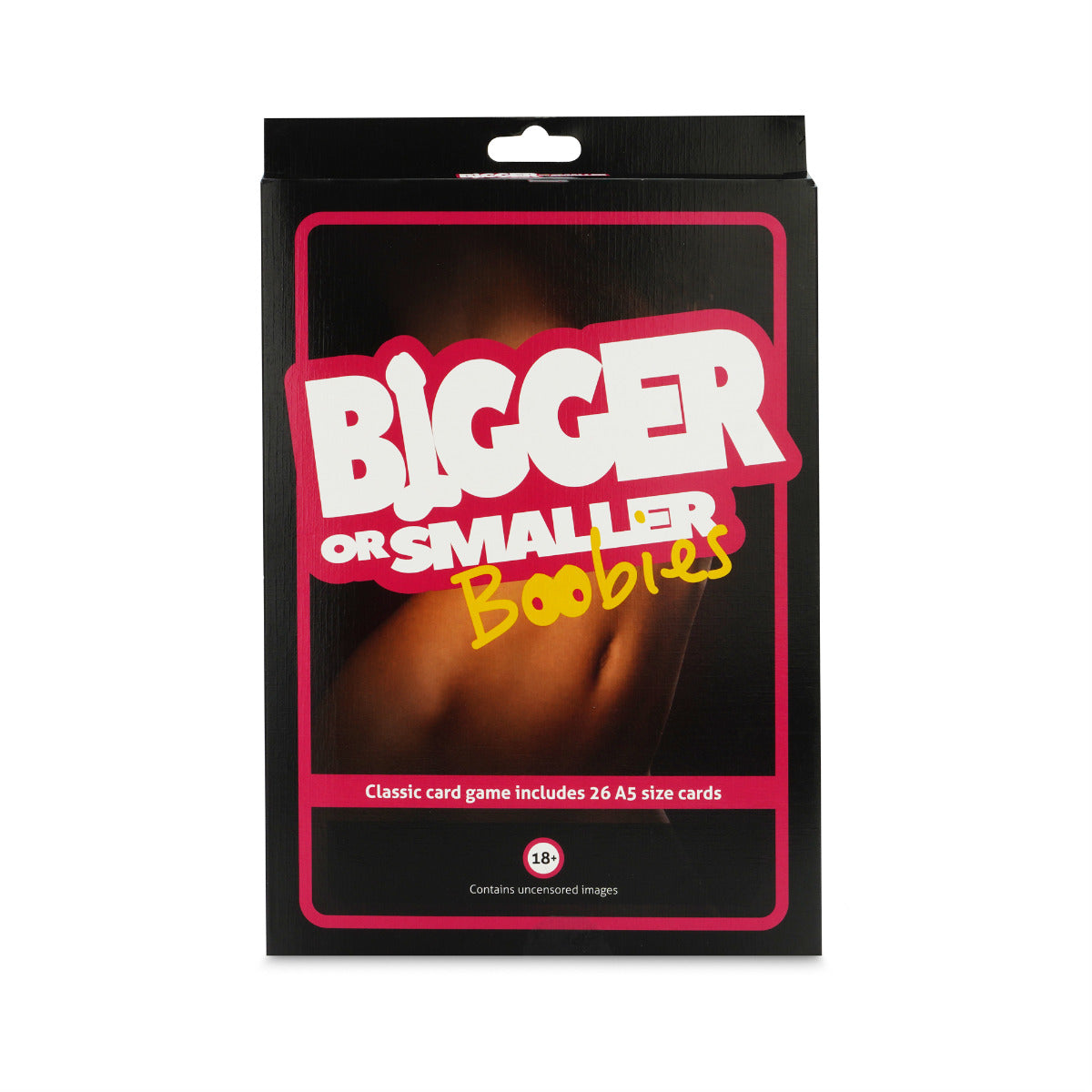 Bigger or Smaller Boobs – Adult Party Card Game > Novelties > Gag Gifts