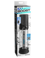 Pump Worx Max Boost – 7 Inch Insertable Penis Pump with Vacuum Pressure Technology Black > Pumps > Penis Pumps Electric