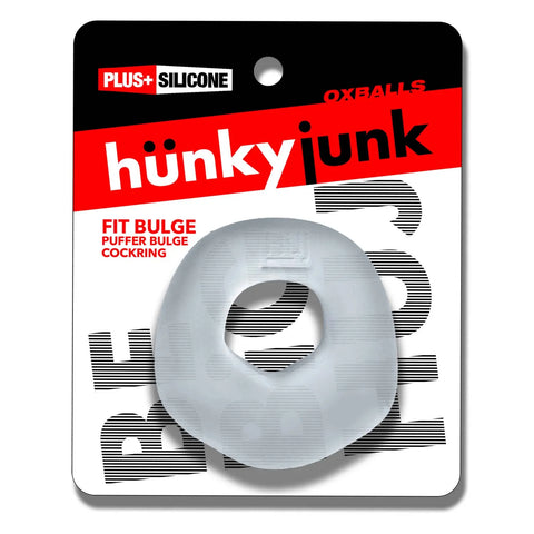 Fit Bulge Hung-Style Cockring Clear Steam Clear > Cock Ring > Single