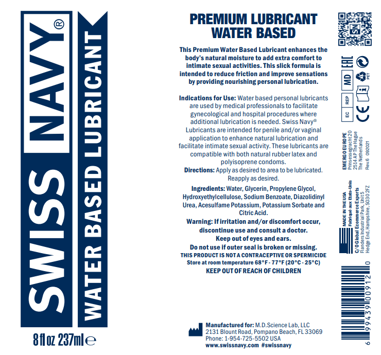 Swiss Navy Water Based Lubricant 32 Ounce 946 ml > Lube > Water Based
