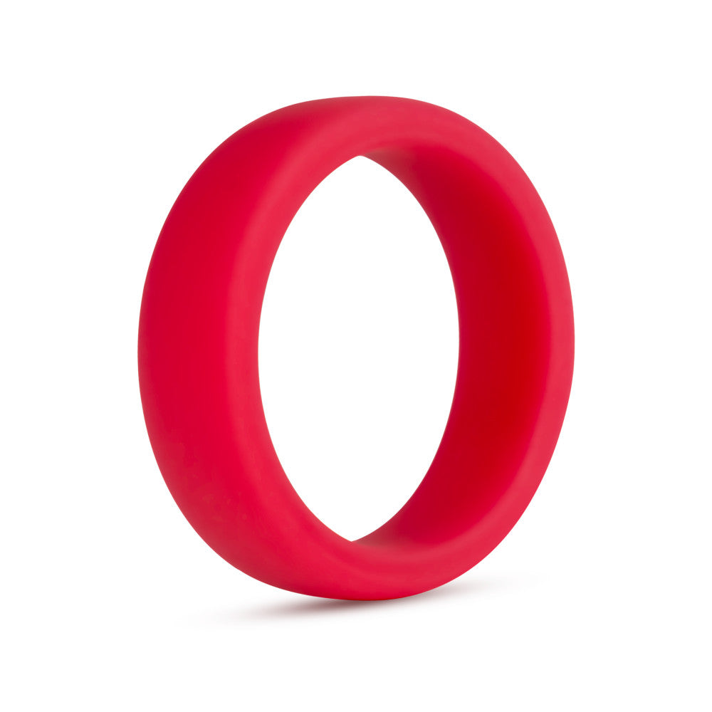 Performance Silicone Go Pro Cock Ring for Men in Red Red COCK RINGS