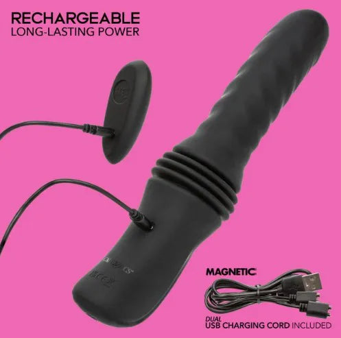 Overdrive Waterproof Thruster – Waterproof Powerful Thrusting Vibrator (10) > Dildos > Thrusting Dildos