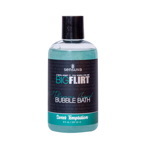 Big Flirt Pheromone Infused Bubble Bath Sweet Temptations 8 Oz Default Title Perfume Spray