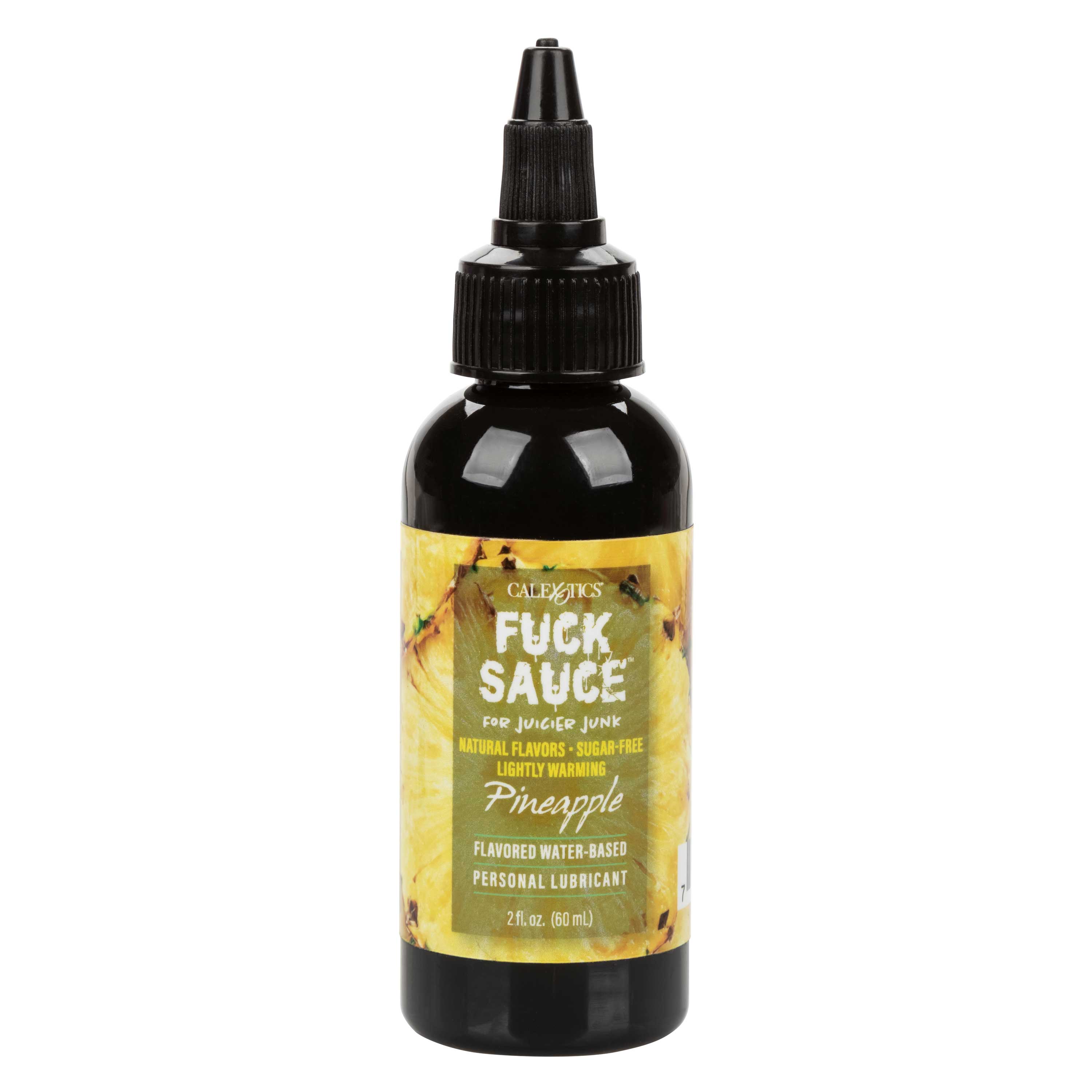 Fuck Sauce Flavored Water Based Personal Lubricant Pineapple 2oz Speciality Lubricants