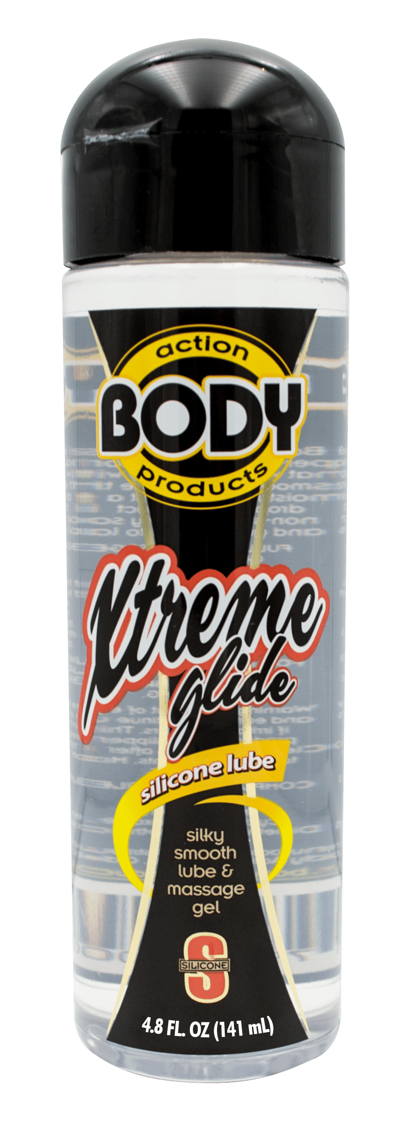 Body Action Xtreme Glide Silicone Lubricant 8.5 Oz Tube Silicone Lubricant
