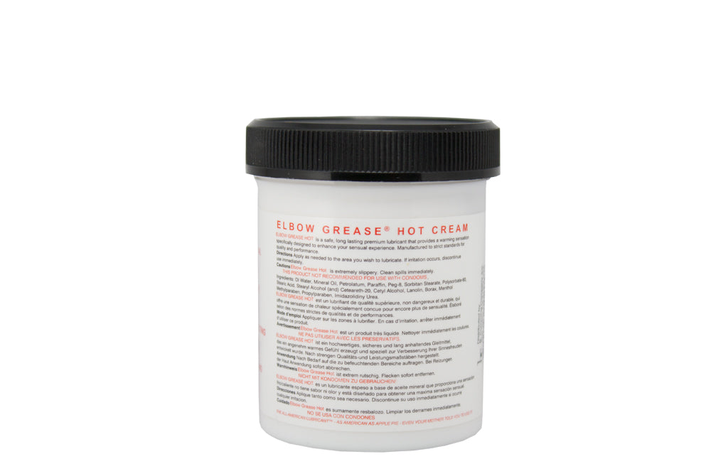 Elbow Grease Hot Cream – Personal Lubricant 4 Oz > Lube > Speciality