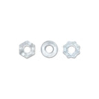 Renegade Chubbies (Clear) – Set of 3 Cock Rings > Cock Ring > Sets