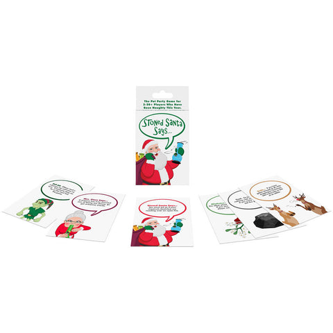 Stoned Santa Says Party Game – Naughty Adults Card Game Card Games