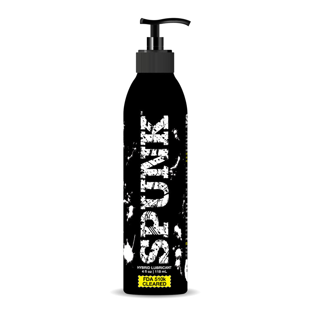 Spunk Lube Hybrid Silicone Water Based Personal Lubricant 4oz Hybrid Lube