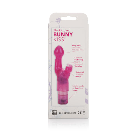 Original Pink Bunny Kiss G-Spot Vibrator with Flickering Ears VIBRATORS-RABBIT