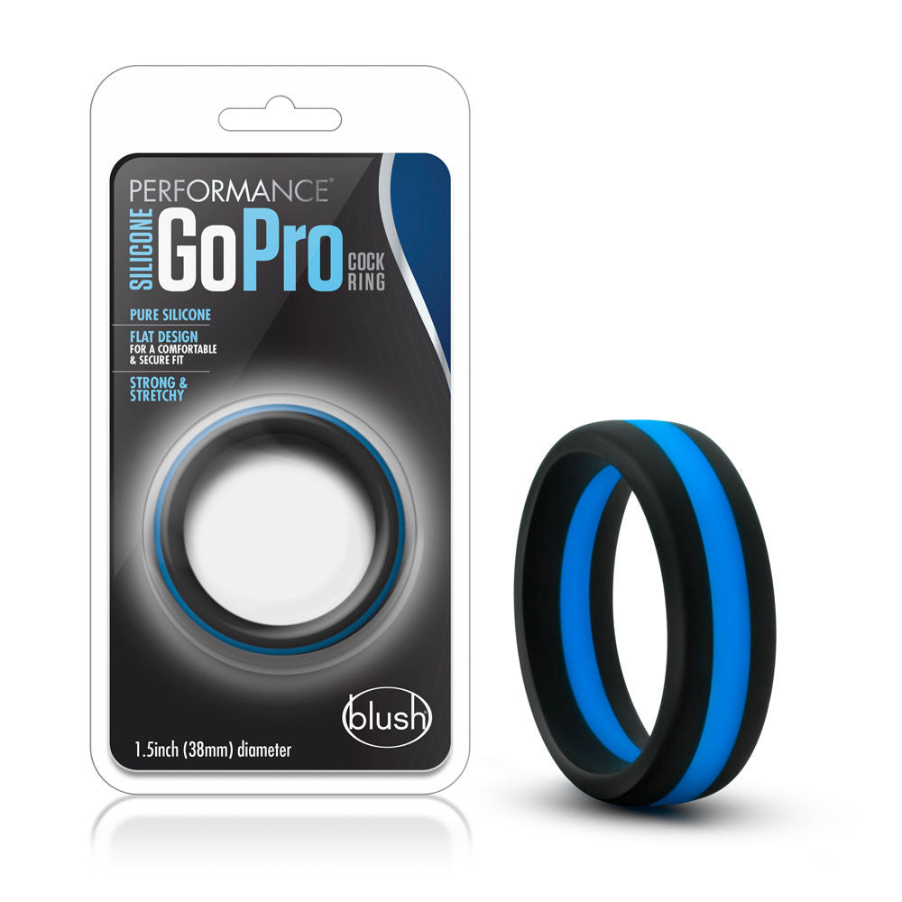 Blush Performance Silicone Go Pro Cock Ring – Comfort Fit Silicone Ring > Cock Ring > Single