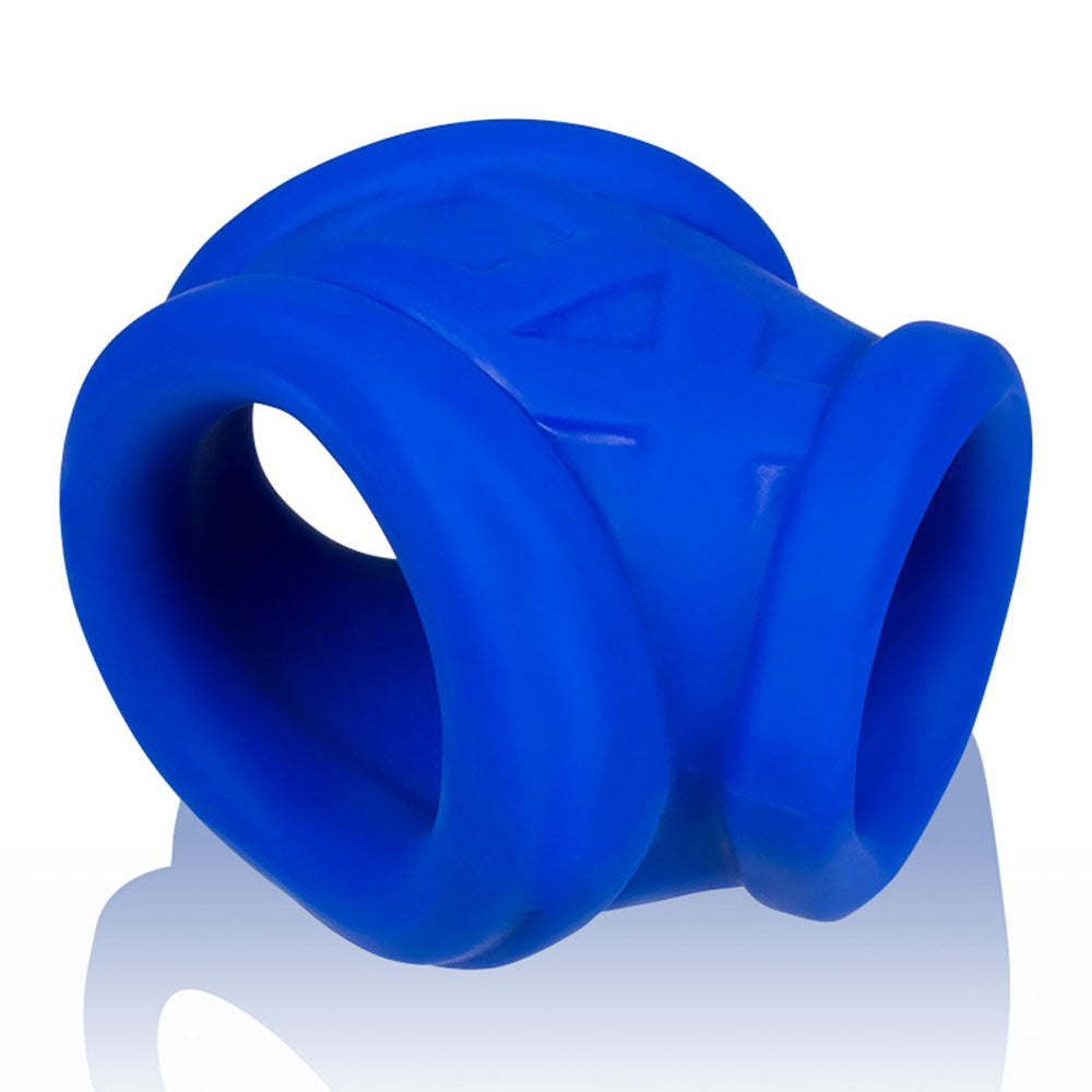 OxBalls Oxsling Silicone Power Cock Sling Support Blue Ice COCK RINGS Sling