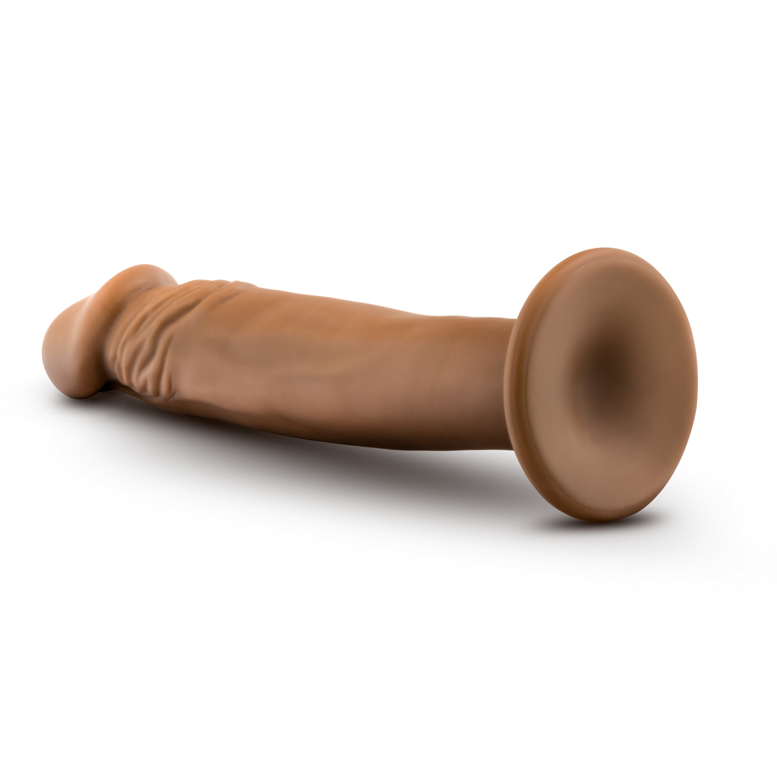 Blush Dr Skin Small 6 Inch Suction Cup Dildo Mocha Color Dongs Realistic