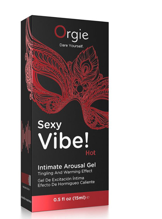 Orgie Sexy Vibe Hot Intimate Warming Arousal Gel 15ml Gel Default Title > Essentials > Womens Enhancers