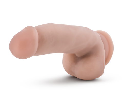 Dr Skin Silicone 7 Inch Realistic Dildo with Suction Cup Vanilla Dongs Realistic