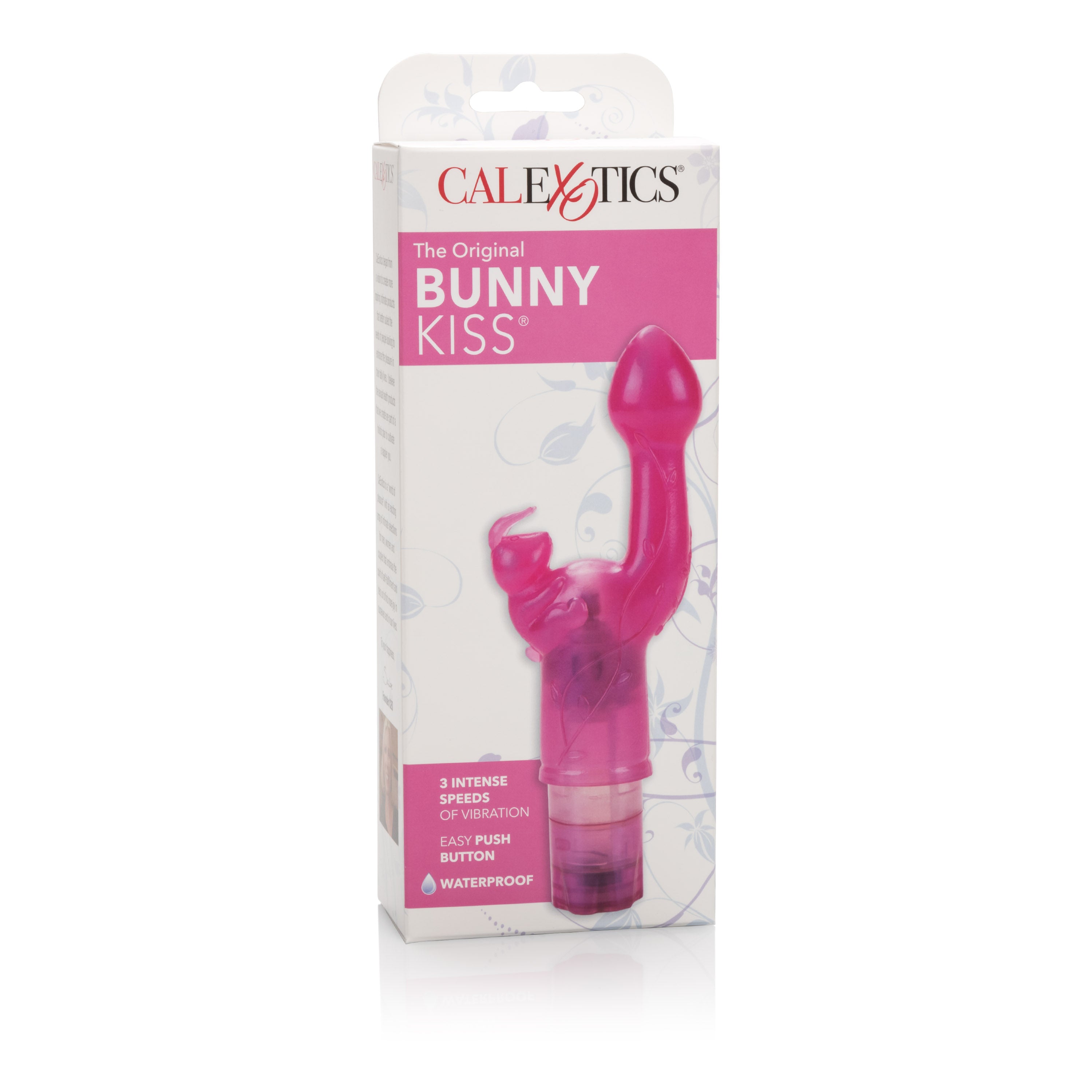 Original Pink Bunny Kiss G-Spot Vibrator with Flickering Ears VIBRATORS-RABBIT