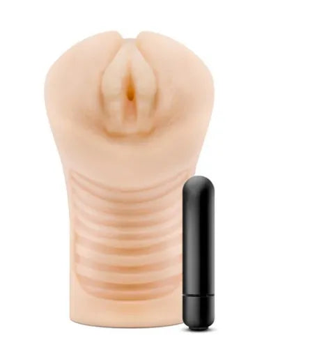 Enlust Georgia Male Masturbator with Bullet Vibrator – Premium Masturbator > Sex Toys For Men > Masturbators > Vibrating