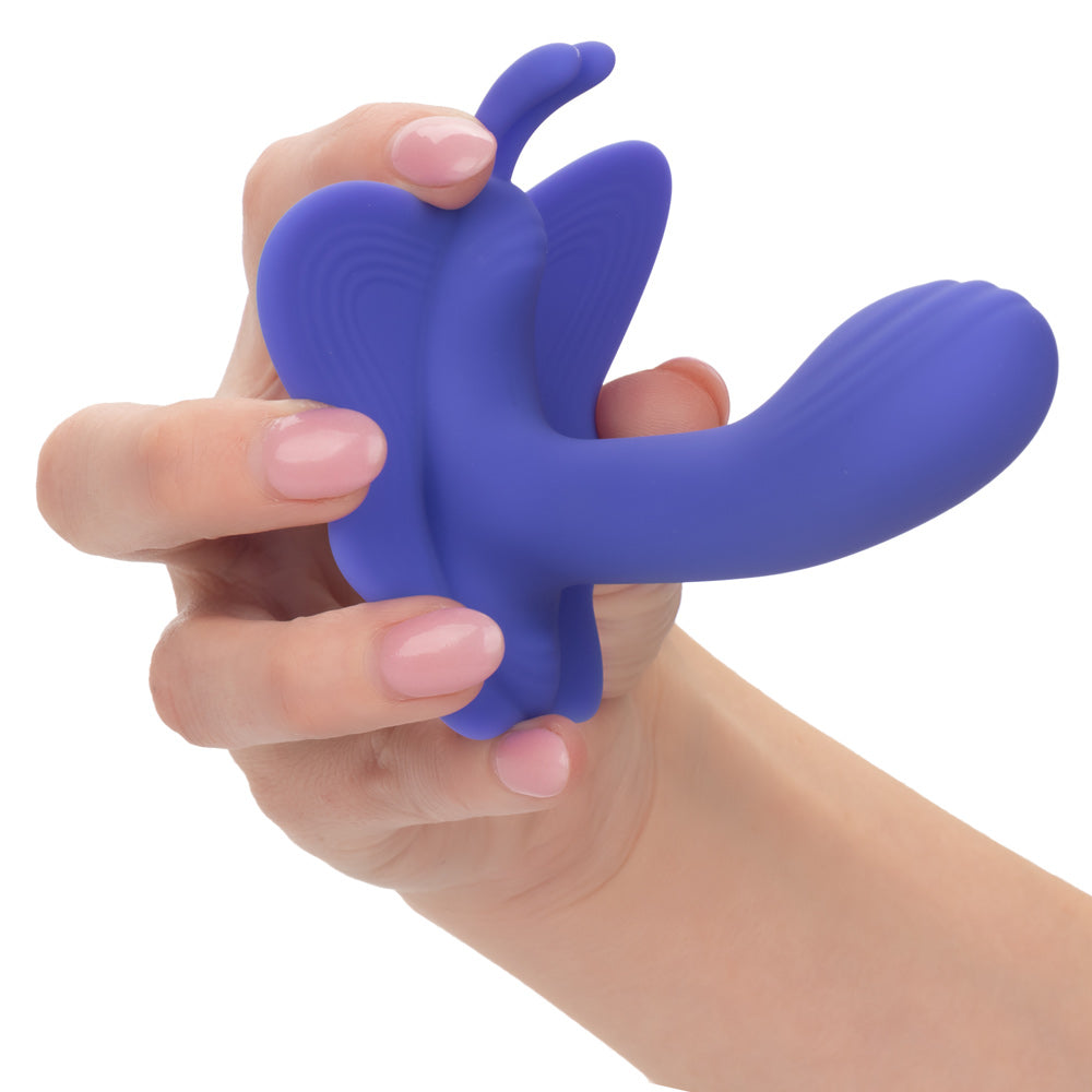 CalExotics Connect™ Venus Butterfly® Dual Motor Silicone Stimulator in Purple with App Control > Sex Toys For Ladies > G-Spot Vibrators