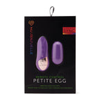 Nu Sensuelle Remote Control Petite Egg Vibrator in Purple Purple > Sex Toys For Ladies > Vibrating Eggs