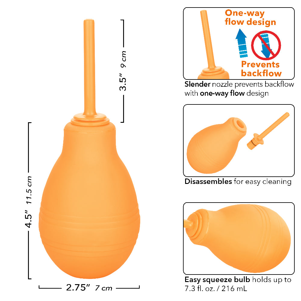Cheeky One-Way Flow Douche Orange 7.3 fl oz 216 mL Douches